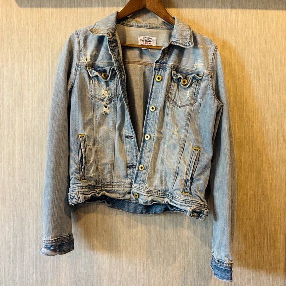 Ralph Lauren Lydia Denim Jean Jacket, Women’s Size L, 100% Cotton - Picture 1 of 5